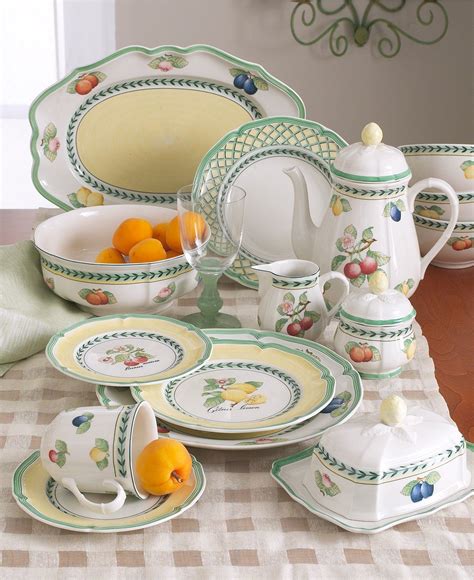 Dinnerware Set, Service for 6 at Macy&39;s today. . Macys villeroy and boch